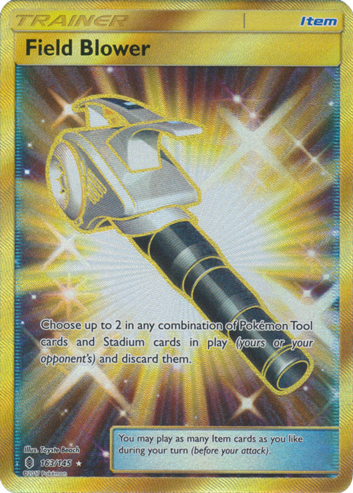 Field Blower (Secret) - 163/145 - Secret Rare