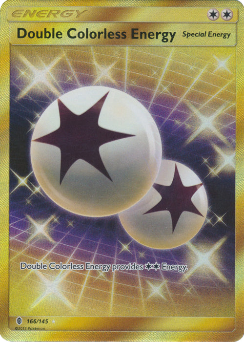 Double Colorless Energy (Secret) - 166/145 - Secret Rare