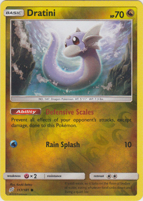 Dratini - 117/181 - Common - Reverse Holofoil