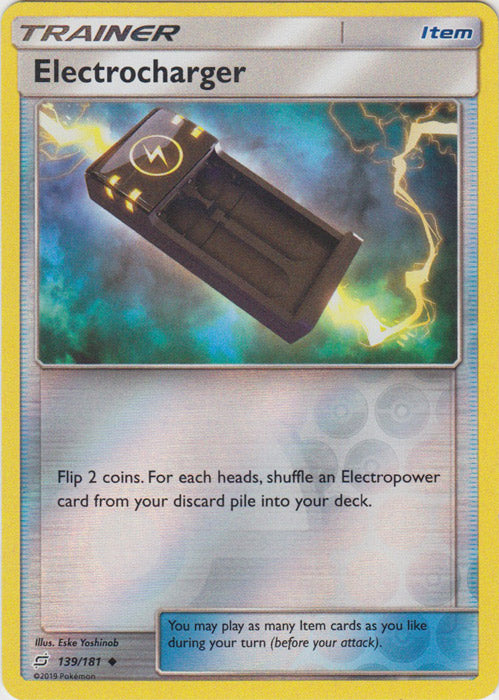 Electrocharger - 139/181 - Uncommon - Reverse Holofoil