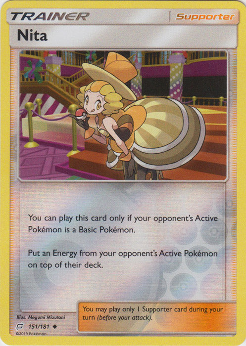 Nita - 151/181 - Uncommon - Reverse Holofoil