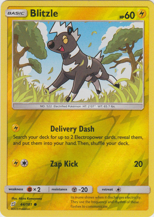 Blitzle - 44/181 - Common - Reverse Holofoil