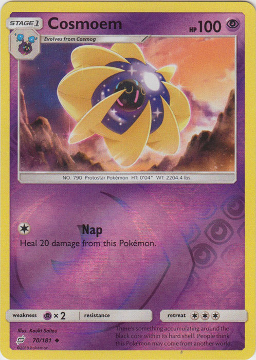 Cosmoem - 70/181 - Uncommon - Reverse Holofoil