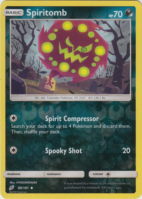 Spiritomb - 89/181 - Uncommon - Reverse Holofoil