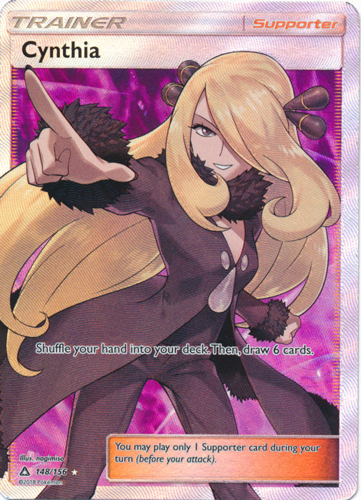Cynthia (Full Art) - 148/156 - Ultra Rare