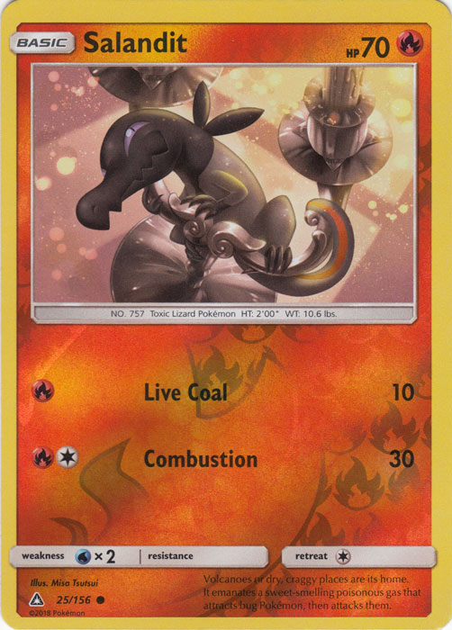 Salandit - 25/156 - Common - Reverse Holofoil