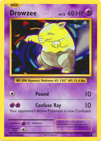 Drowzee - 49/108 - Common