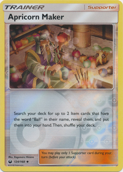 Apricorn Maker - 124/168 - Uncommon - Reverse Holofoil