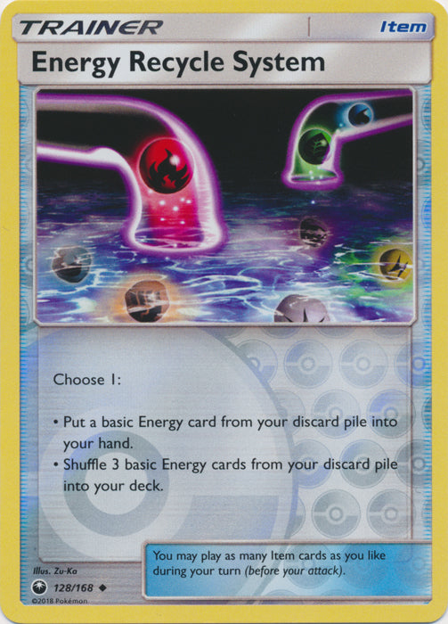 Energy Recycle System - 128/168 - Uncommon - Reverse Holofoil