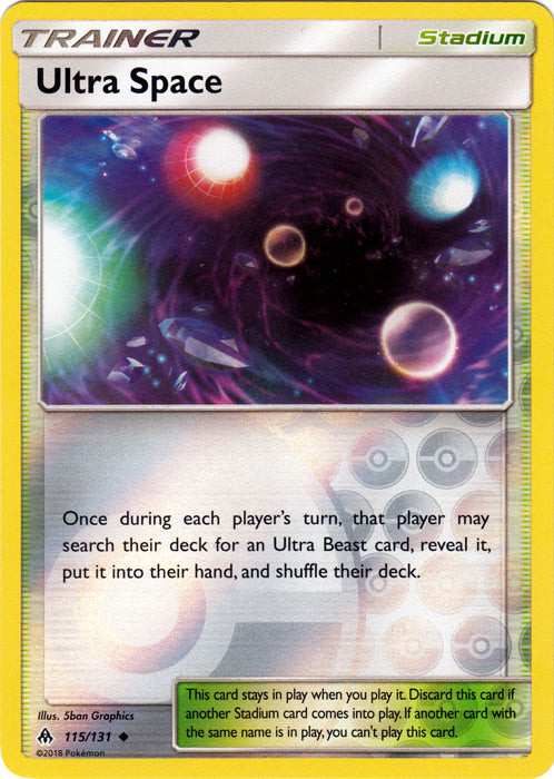 Ultra Space - 115/131 - Uncommon - Reverse Holofoil