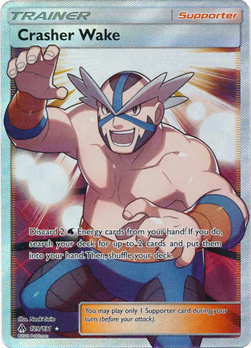 Crasher Wake (Full Art) - 129/131 - Ultra Rare