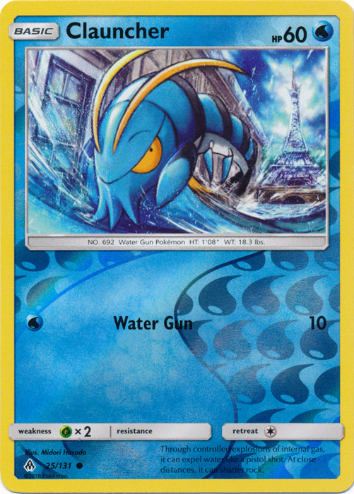 Clauncher - 25/131 - Common - Reverse Holofoil