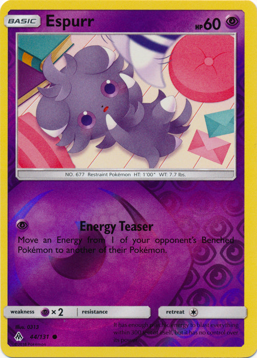 Espurr - 44/131 - Common - Reverse Holofoil