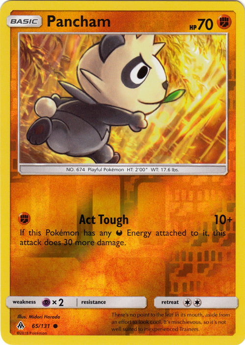 Pancham - 65/131 - Common - Reverse Holofoil
