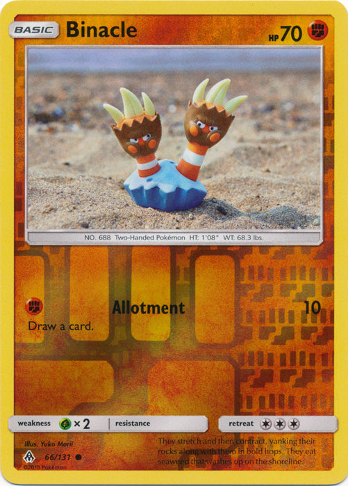 Binacle - 66/131 - Common - Reverse Holofoil
