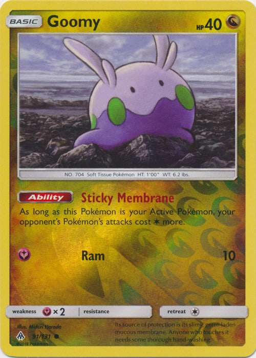 Goomy - 91/131 - Common - Reverse Holofoil