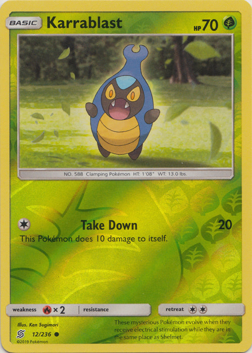 Karrablast - 12/236 - Common - Reverse Holofoil