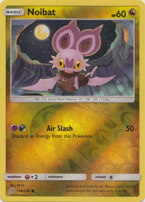 Noibat - 158/236 - Common - Reverse Holofoil