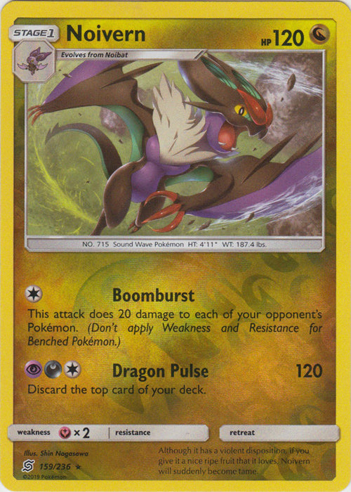 Noivern - 159/236 - Rare - Reverse Holofoil