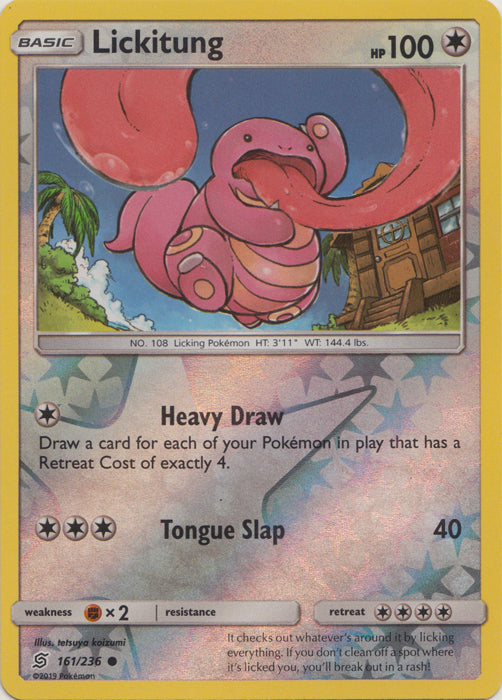 Lickitung - 161/236 - Common - Reverse Holofoil