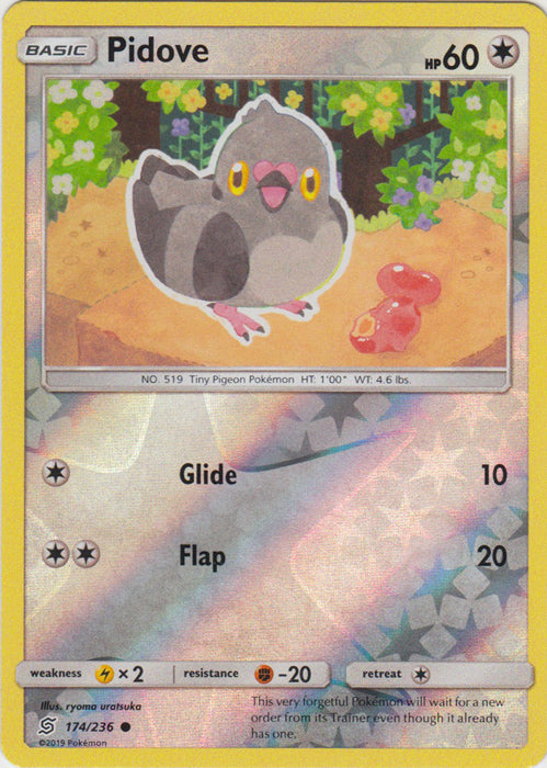 Pidove - 174/236 - Common - Reverse Holofoil