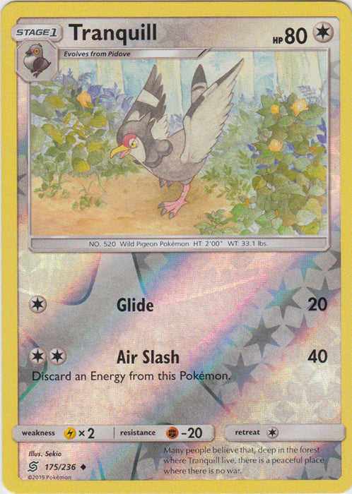 Tranquill - 175/236 - Uncommon - Reverse Holofoil