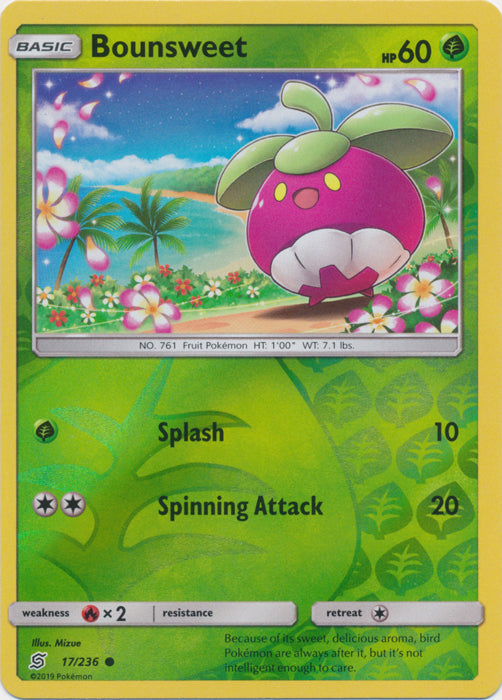 Bounsweet - 17/236 - Common - Reverse Holofoil