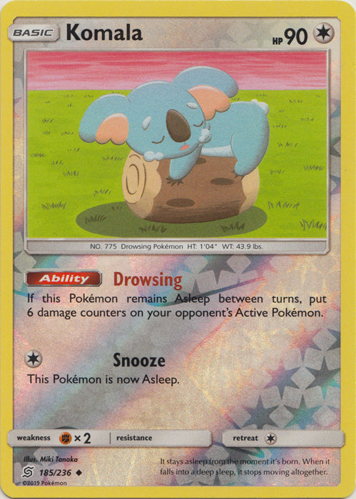Komala - 185/236 - Uncommon - Reverse Holofoil