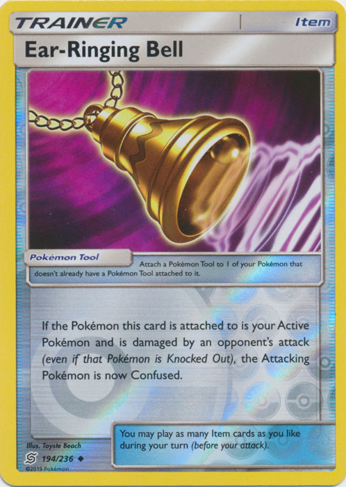 Ear-Ringing Bell - 194/236 - Uncommon - Reverse Holofoil