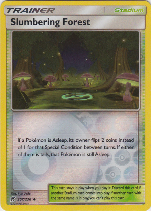 Slumbering Forest - 207/236 - Uncommon - Reverse Holofoil