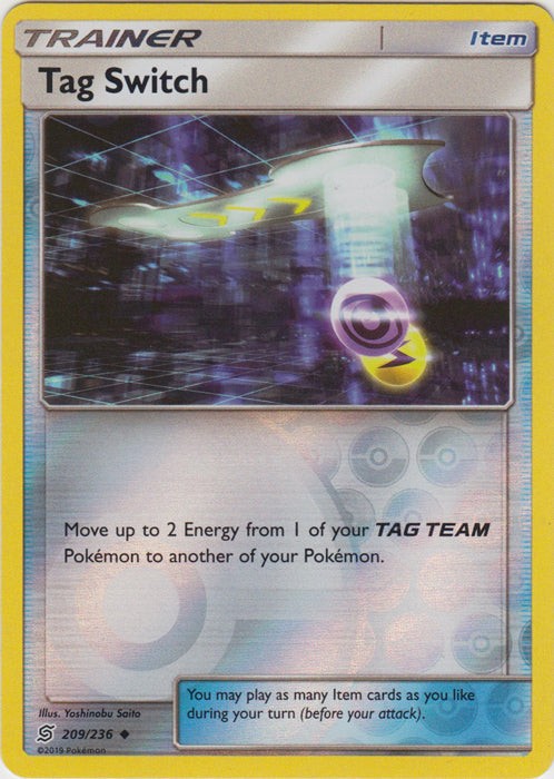 Tag Switch - 209/236 - Uncommon - Reverse Holofoil