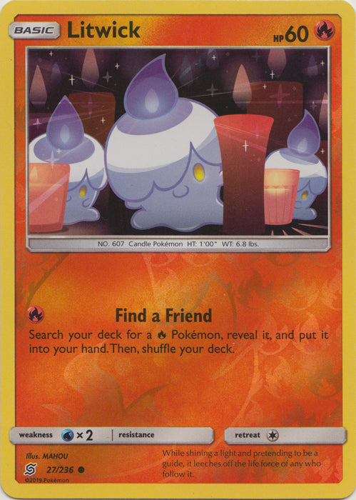 Litwick - 27/236 - Common - Reverse Holofoil