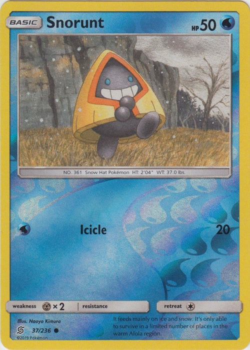 Snorunt - 37/236 - Common - Reverse Holofoil
