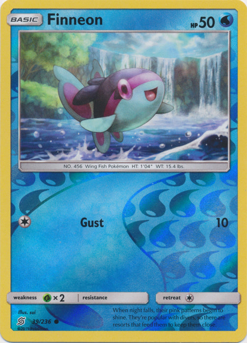 Finneon - 39/236 - Common - Reverse Holofoil