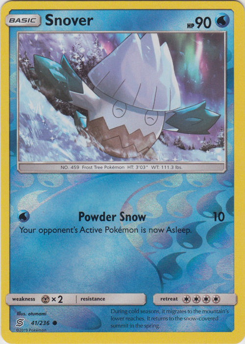 Snover - 41/236 - Common - Reverse Holofoil