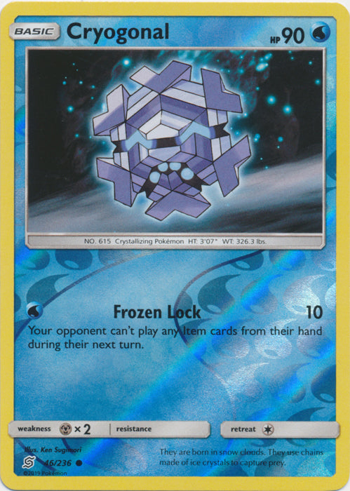 Cryogonal - 46/236 - Common - Reverse Holofoil