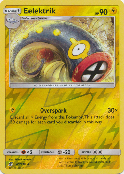 Eelektrik - 65/236 - Uncommon - Reverse Holofoil