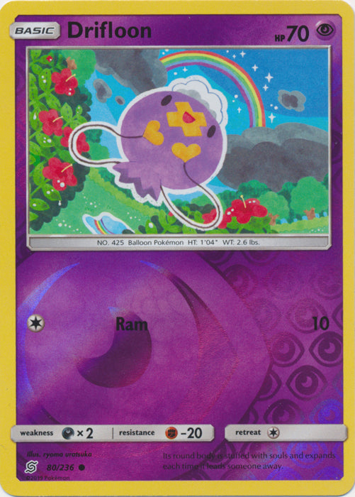Drifloon - 80/236 - Common - Reverse Holofoil