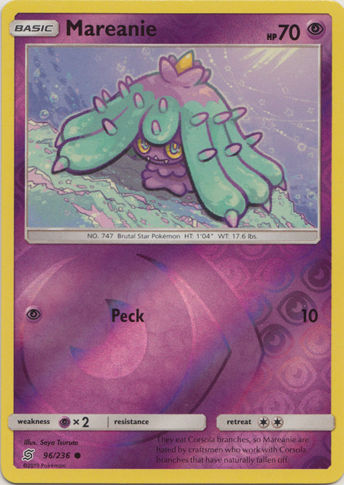 Mareanie - 96/236 - Common - Reverse Holofoil
