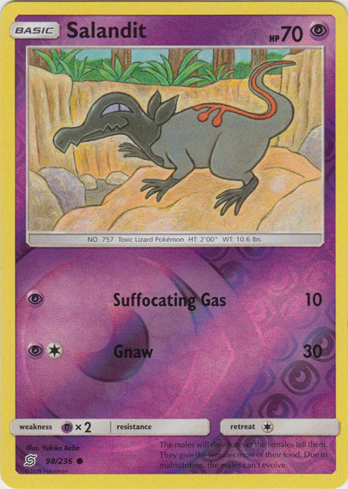 Salandit - 98/236 - Common - Reverse Holofoil