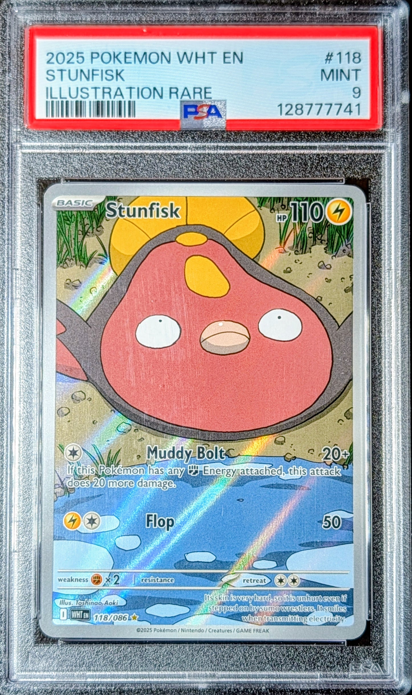 PSA 9 Stunfisk 118/086