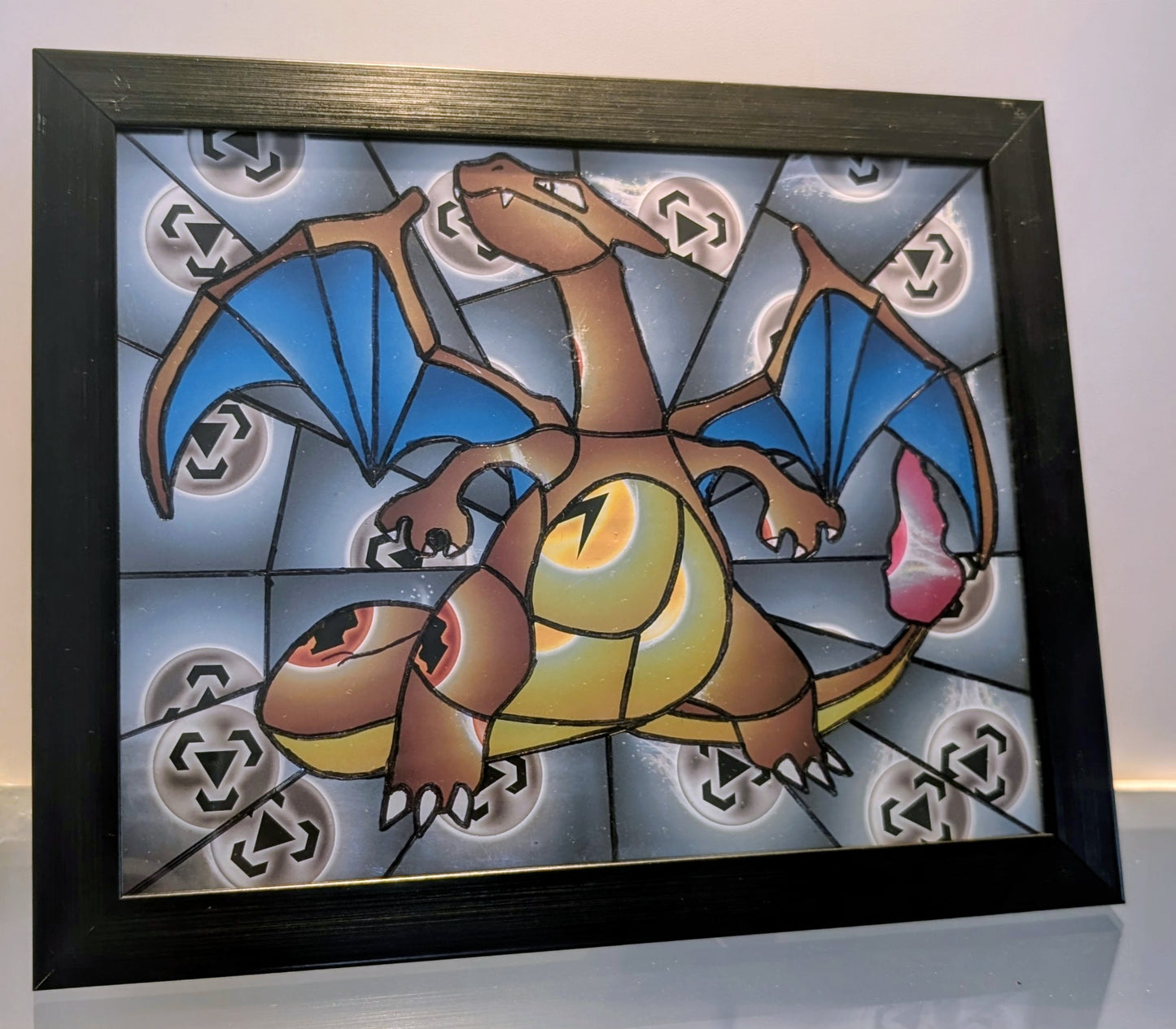 Holo Energy Framed Charizard