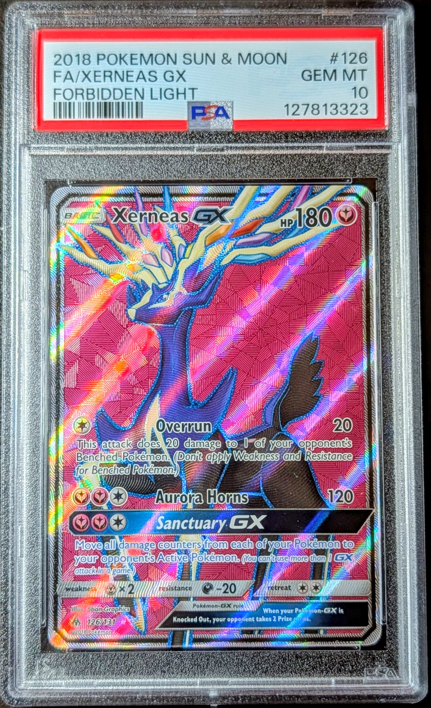PSA 10 Xerneas GX 126/131