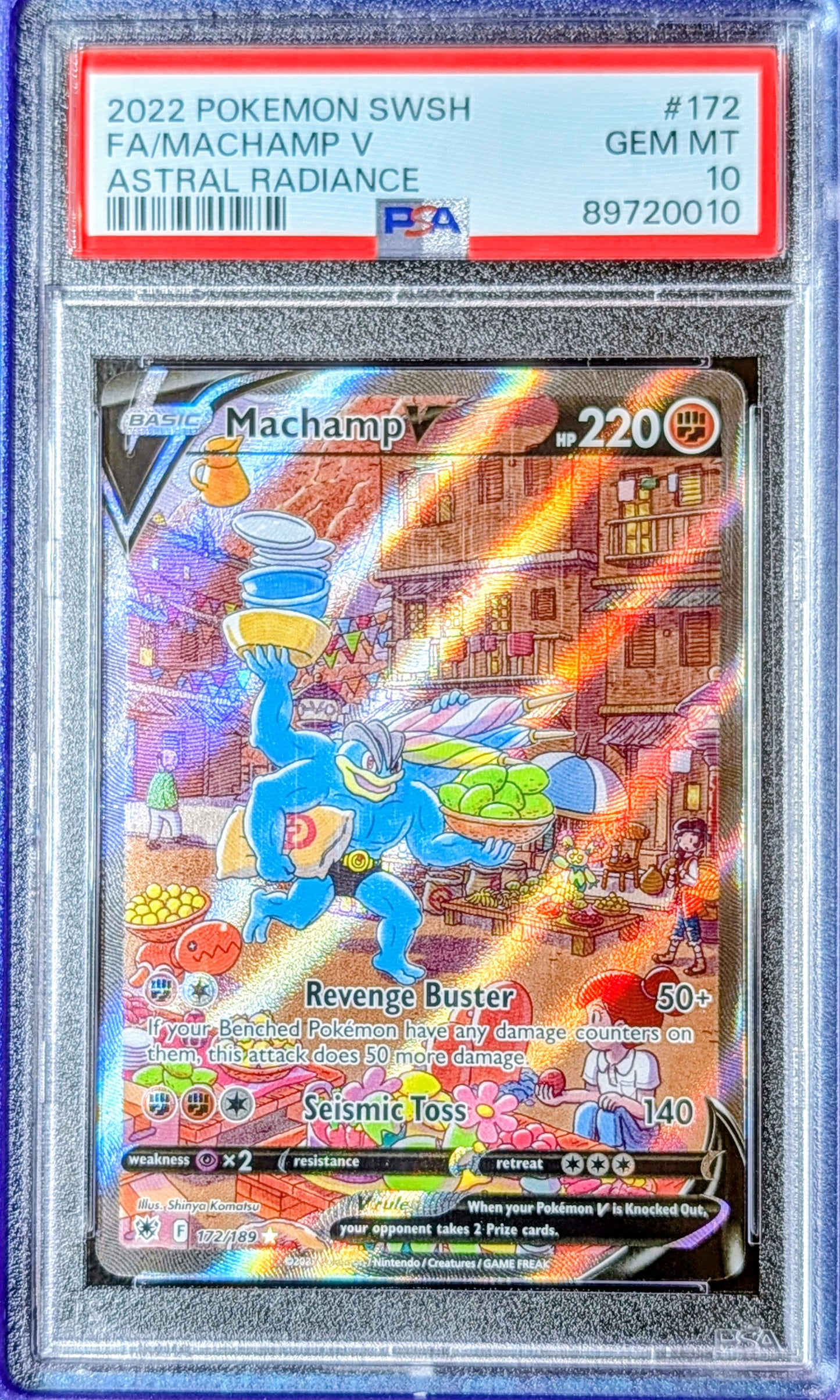 PSA 10 Machamp V 172/189