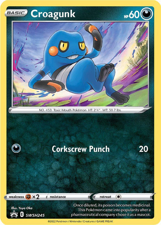Croagunk - SWSH245 - SWSH Promos