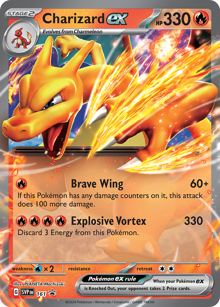 Charizard ex - SVP161 - SVP Promos