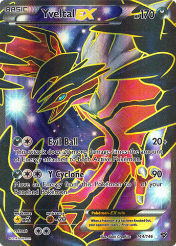 Yveltal EX (144 Full Art) - 144/146 - Ultra Rare