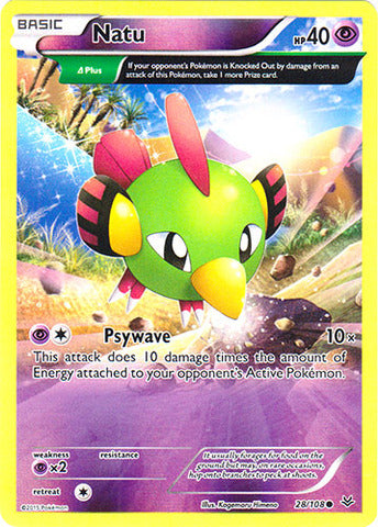 Natu (28 Delta) - 28/108 - Common - Reverse Holofoil