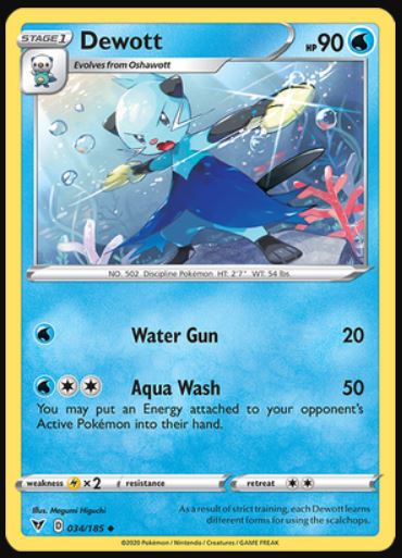 Dewott - 034/185 - Uncommon