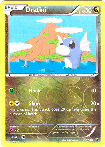 Dratini - 49/108 - Common - Reverse Holofoil